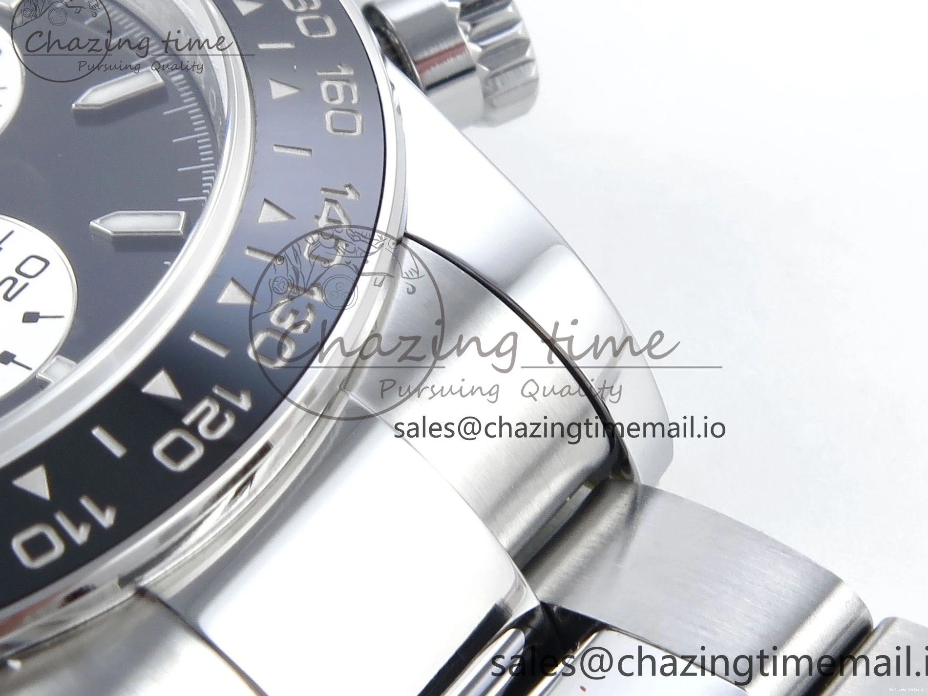 0209 EyeCatching Daytona 126529 QF 1:1 Best Edition Black Dial Steel 904L on SS Bracelet V8 QF 652